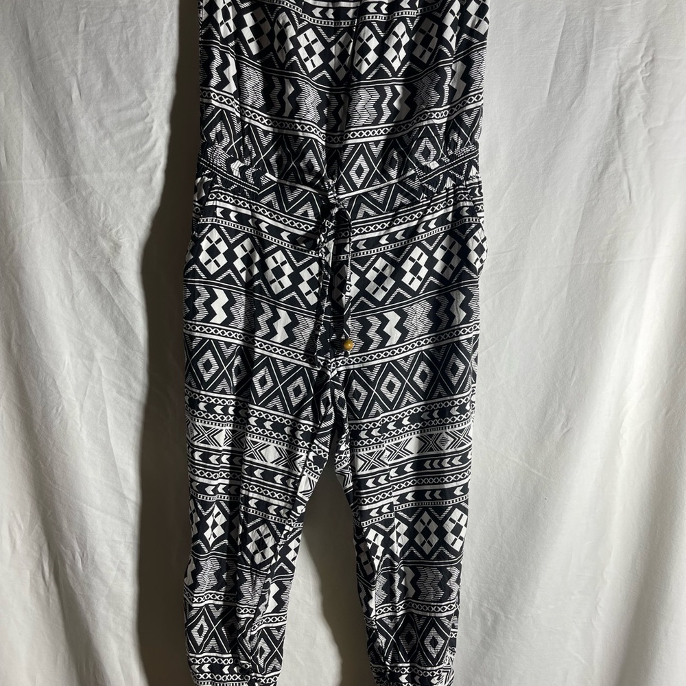 American Rag Monochrome Patterned Jumpsuit
